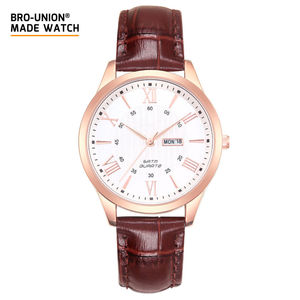 Reloj de Pulsera de Cuero para Mujer, Diseño Elegante y Ejecutivo, con Logotipo OEM BN-3038L, Esfera Miyota de Aleación de Alta Calidad de 41 mm, Gran Venta - Product Image 2