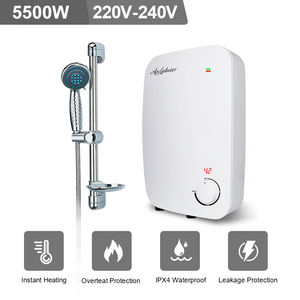 เครื่องทำน้ำร้อนเร็วแบบเรียบง่าย 5500W พร้อมฮีตเตอร์สแตนเลส ควบคุมด้วยปุ่มหมุน โรงงานผลิตโดยตรง รองรับหลายแรงดันไฟฟ้า - Product Image 6