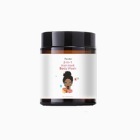 Masker Rambut Minyak Argan Alami untuk Bayi Melembapkan Menghidrasi Melembutkan Menghaluskan Perawatan Rambut untuk Anak-anak dan Penggunaan Keluarga
