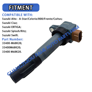 33400M68K20ขดลวดจุดระเบิดสำหรับ Suzuki Alto-A-Star/celerio/800/front/cultus ciaz Splash/<span class=keywords><strong>Ritz</strong></span> Swift 33400M67L00 33400-M68K20 - Product Image 2