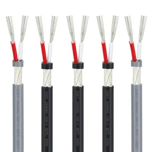 2547 Linha protegida 26awg 2C do CNC do fio do isolamento do sinal do cabo