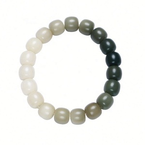 Bracelet Bodhi à dégradé naturel, perles de méditation, bijoux de mode - Product Image 4