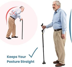 Оригинальная легкая прочная и крепкая складная трость для ходьбы для мужчин и женщин - Product Image 3