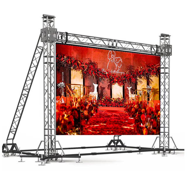 Full Color P3.91 Stage Backdrop Rental Display Panels Pantalla Indoor Outdoor LED Screen