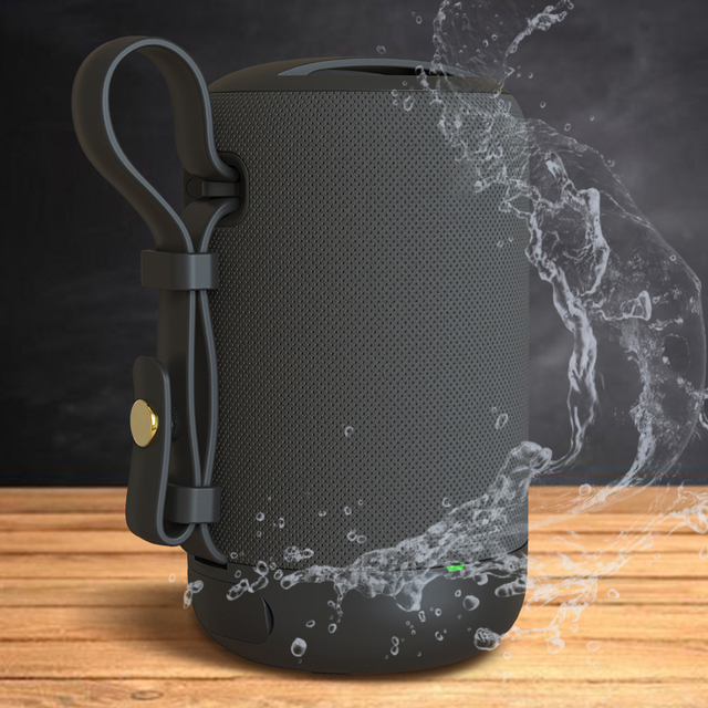 Most Selling Product IPX5 Waterproof Stereo HIFI Sound Active Portable Wireless Lanyard Bluetooth Speaker With Logo Customizable