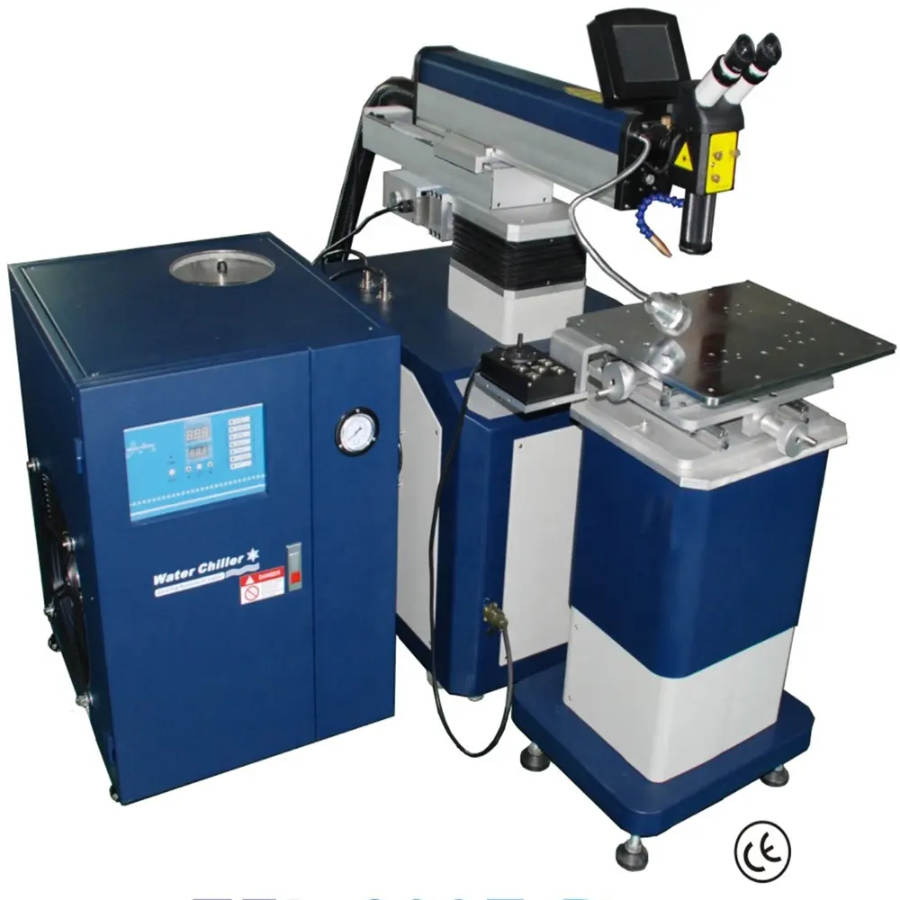 Machine de soudage laser à fibre optique, réparation de moules métalliques, pièces métalliques, haute qualité