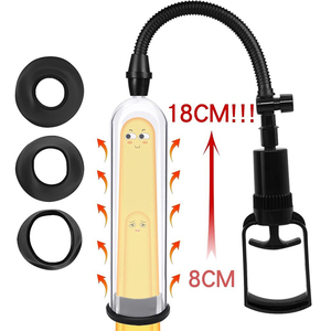 Pompa a Vuoto per Pene Maschile, Dispositivo per Ingrandimento del Pene con Pressione Negativa, Ausilio per Impotenza, per Pene Più Grande, Lungo e Spesso, Masturbazione - Product Image 2