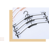 Cintre en métal pour lingerie, sous-vêtements, logo personnalisé, marque de mode, présentoir pour bikinis, cintres pour soutien-gorge et culottes