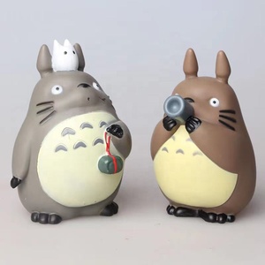 Figurines PVC Totoro HY 5 Designs, jouets décoratifs mignons en PVC, figurines d'action d'anime - Product Image 2