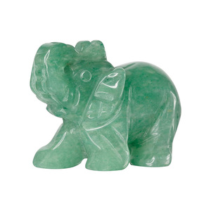 Bán Buôn Tự Nhiên Chữa Bệnh Thủ Công Mỹ Nghệ Pha Lê Sưu Tập Trang Trí Nội Thất Khắc Tinh Thể Đá Thạch Anh Voi Cho Quà Lưu Niệm - Product Image 4