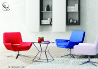 Chaise de bureau exécutive moderne pliable de haute qualité en tissu pour réception et salle de conférence, hôtel