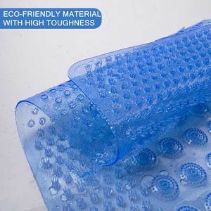 Tapis de bain pour bébé Tapis de sol en PVC Ensemble de tapis de bain en plastique - Product Image 2