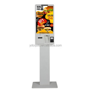23.8 inch <span class=keywords><strong>POS</strong></span> tự thanh toán kiosk máy kỹ thuật số nhà hàng hiển thị menu tự dịch vụ tự đặt hàng kiosk trong nhà hàng - Product Image 6