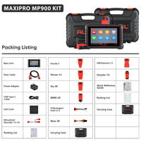 Equipo de Diagnóstico Automotriz Autel MP900 KIT con Más de 40 Servicios, Escáner Bidireccional con Diagnóstico de Todos los Sistemas