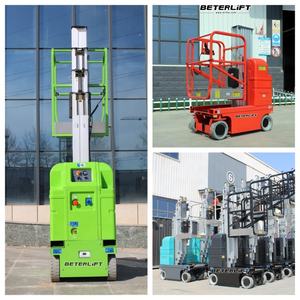 Mesin gudang pemetik pesanan elektrik penuh, pengangkat tiang vertikal terpasang 6m 7.5m 8m 9.5m - Product Image 5