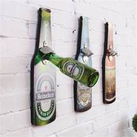Décapsuleur droit en acier inoxydable 430 avec impression plastique couleur, décapsuleur de bière personnalisé, nouveau décapsuleur domestique