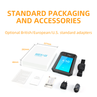 Mini tablette Android B81 14000 mAh, souris portable USB Type C MTK 8 Go, lecteur de codes-barres multi-tags pour véhicules et reconnaissance faciale à distance