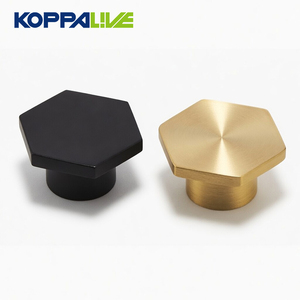 Koppalive خزانة عصرية مقبض روز الذهب و النيكل مسدس نحى النحاس مقبض درج - Product Image 1