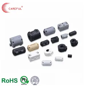 Rohs ISO9001 Easy Installation Black or grey color shell Ferrites cable Core for 7MM Diameter Wire Rohs ISO9001 careful company