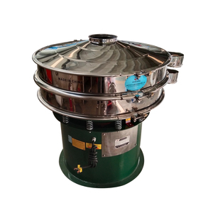 Dahan Factory Direct Sales Double Layer Rotary <b>Vibrating</b> <b>Screen</b> Sieve Machine for Plastic - Product Image 1