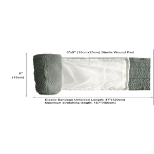 Pansement hémostatique de bandage de compression de 6 pouces - Product Image 4