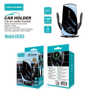 Chargeur de voiture sans fil à charge rapide Kouvolsen 15W avec support de téléphone <span class=keywords><strong>compatible</strong></span> <span class=keywords><strong>iPhone</strong></span> 15 Pro Max 16 14 <span class=keywords><strong>13</strong></span> 12 écouteurs - Product Image 6