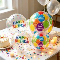 Ballons en aluminium Mylar de couleur unie, 18 pouces, ronds, pour la décoration d'événements, anniversaires, mariages, célébrations