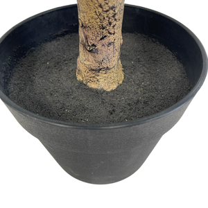 Árbol Bodhi Artificial rústico para interiores y exteriores, paisajismo de plástico Natural decorativo con hoja falsa, árbol de flores de oficina - Product Image 6