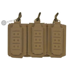 Tactische Versnelling Dubbellaags Sleuven Magazijn Molle Pouch Voor Tactische Vest Plaat Drager Chaleco Tactico Tactical Mu - Product Image 5