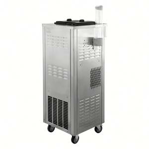 Vraie machine à crème glacée molle double compresseurs et sorbetière chinoise à écran tactile 2 + 1 saveurs - Product Image 3