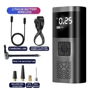 <span class=keywords><strong>Pompe</strong></span> gonflable à air Portable, affichage numérique, <span class=keywords><strong>vtt</strong></span>, 150psi, charge USB, <span class=keywords><strong>pompe</strong></span> électrique pour vélo, voiture, moto - Product Image 1