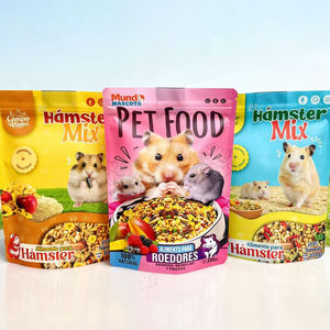 Bolsa de Mylar con Cierre Vertical y Superficie Mate de Aluminio, Impresión Personalizada para Alimentos para Mascotas - Product Image 6