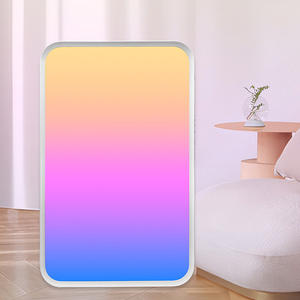 Moderno Cuadrado y Redondo Delgado empotrado luces de <span class=keywords><strong>techo</strong></span> plano de aluminio LED Panel de luz hoja <span class=keywords><strong>tragaluz</strong></span> para el hogar sala de estar - Product Image 4