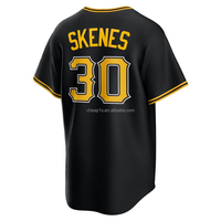 Camiseta de Béisbol Americana Bordada al por Mayor para Hombre de los Pittsburgh Pirates # 30 Paul Skenes # Ropa de Softbol 21 Roberto Clemente