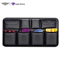 Organisateur de coffre de voiture en cuir, boîte de rangement pour SUV et berline, sac de rangement, fabriqué en Chine