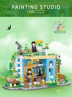 Vente chaude Mini Town Series blocs de construction éducatifs jouets Micro blocs de construction jouets