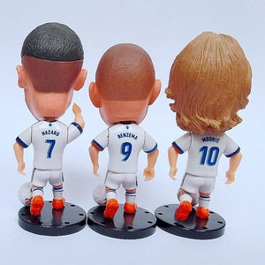 ของที่ระลึกฟิกเกอร์ PVC,ของขวัญขาตั้งหุ่น Cristiano Benzema Madrid - Product Image 2