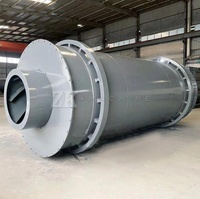 Séchoir rotatif industriel à trois cylindres, machine de séchage rotative 10-20tph pour sable, scories et poudre