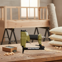 Agrafeuse pneumatique XINYI 21Ga à bec long 8016L de qualité industrielle, pistolet à clous en forme de U pour cuir, canapé, travail du bois, décoration