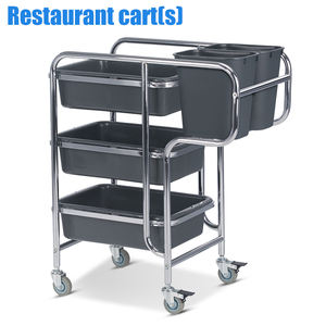 <span class=keywords><strong>Prix</strong></span> surprise Ensembles complets <span class=keywords><strong>de</strong></span> chariots <span class=keywords><strong>de</strong></span> nettoyage Chariot <span class=keywords><strong>de</strong></span> service Chariot d'entretien ménager pour hôtel et nourriture - Product Image 3