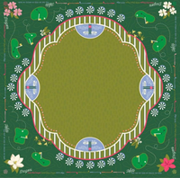 Nouvelle Collection 2026 : Tapis et Tuiles de Mahjong Américain en Acrylique Vert Personnalisé pour le Golf – Cadeaux de Divertissement et Jeux d'Échecs