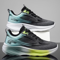 Chaussures de sport d'été pour hommes à lacets, respirantes, en maille, confortables