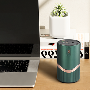 OEM Customizable Logo Scent Diffuser Mini Sleek Aluminum Alloy Waterless Nebulizing Car Diffuser Quiet Scent Diffuser - Product Image 3