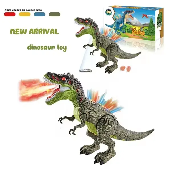 dinosaur toys electronic toy walking tyrannosaurus rex with lights sound projector function jurassic world dinosaur toys