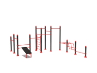 Équipement d'amusement extérieur personnalisable Bounce House Obstacle Course avec Pool Trade des fabricants