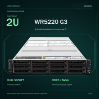 Server Rak Enterprise Lenovo WenTian WR5220 G3 untuk Aplikasi Database, VDI, dan Infrastruktur Pusat Data