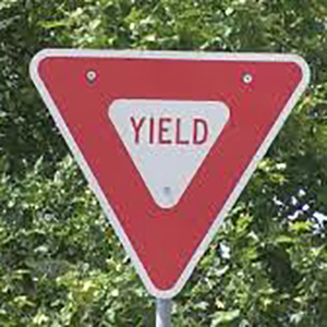 Segno di resa in alluminio personalizzato rivestimento prismatico protetto UV segno di alluminio anticorrosivo rendimento riflettente segno in alluminio - Product Image 2