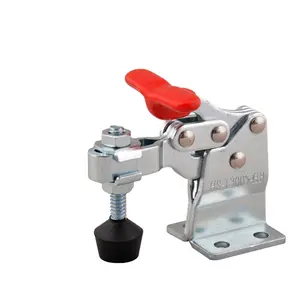Haoshou Clamp HS-13005 Quick Release Hold Down Mini adjustable Toggle Clamp with Rubber Pressure Tip