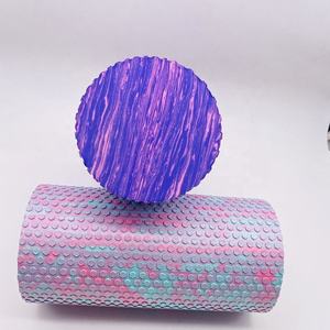 筋肉リラクゼーションとフィットネス用の薄いEVAフォームローラーマッサージ機能付き脚ヨガコラム - Product Image 2