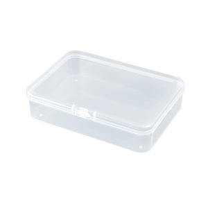 Rectangular Flip Top Storage Box 12.5cm X 10.2cm X 3.2cm With Lid For Batteries Chips Electronics Tools Stationery Fishing Gear - Product Image 4